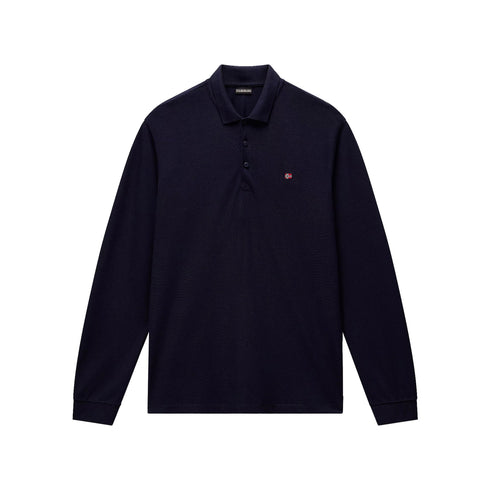 Napapijri Polo Polo Uomo Ealis a maniche lunghe M - Francavilla Moda